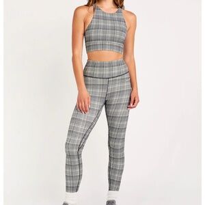Nancy Plaid Legging